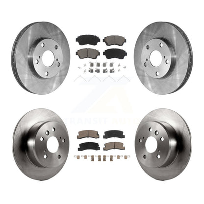 Kit de rotors de frein à disque avant et arrière et plaquettes en céramique, pour Toyota Camry Lexus ES300
