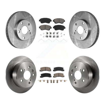 Kit de rotors de frein à disque avant et arrière et plaquettes en céramique pour Toyota Camry K8C-100830