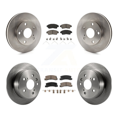 Kit de rotors de frein à disque avant et arrière et plaquettes en céramique pour Toyota Camry K8C-100831