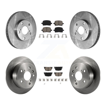 Kit de rotors de frein à disque avant et arrière et plaquettes en céramique, pour Toyota Camry Lexus ES300