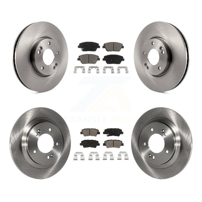 Kit de rotors de frein à disque avant et arrière et plaquettes en céramique pour Kia Optima K8C-100836