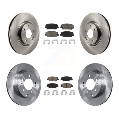 Kit de rotors de frein à disque avant et arrière et plaquettes en céramique pour Kia Optima 2.0L K8C-10083