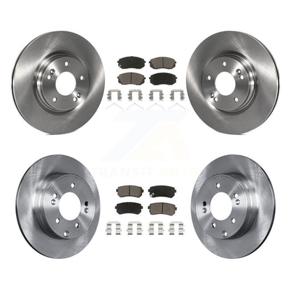 Rotor de frein à disque avant et arrière et Kit de plaquettes en céramique pour moteur à gaz Hyundai Sonata 2016