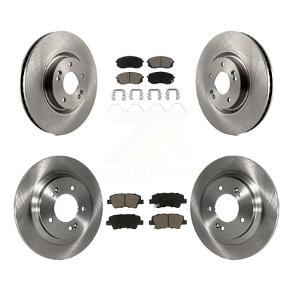 Kit de rotors de frein à disque avant et arrière et plaquettes en céramique pour Kia Optima K8C-100841