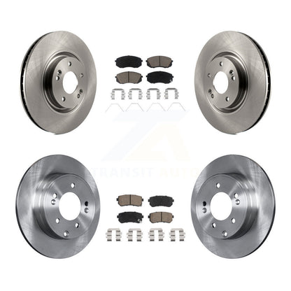 Kit de plaquettes en céramique pour rotors de frein avant et arrière, pour Kia Optima, avec stationnement manuel