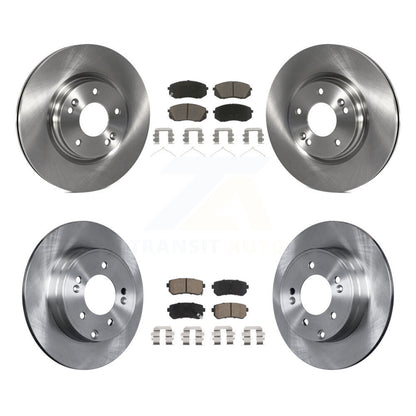 Kit de plaquettes en céramique pour rotors de frein avant et arrière, pour Kia Optima, avec stationnement manuel