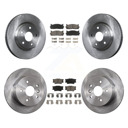Kit de plaquettes de frein en céramique, Rotors de frein à disque avant et arrière, pour Toyota Camry Lexus ES350 Avalo