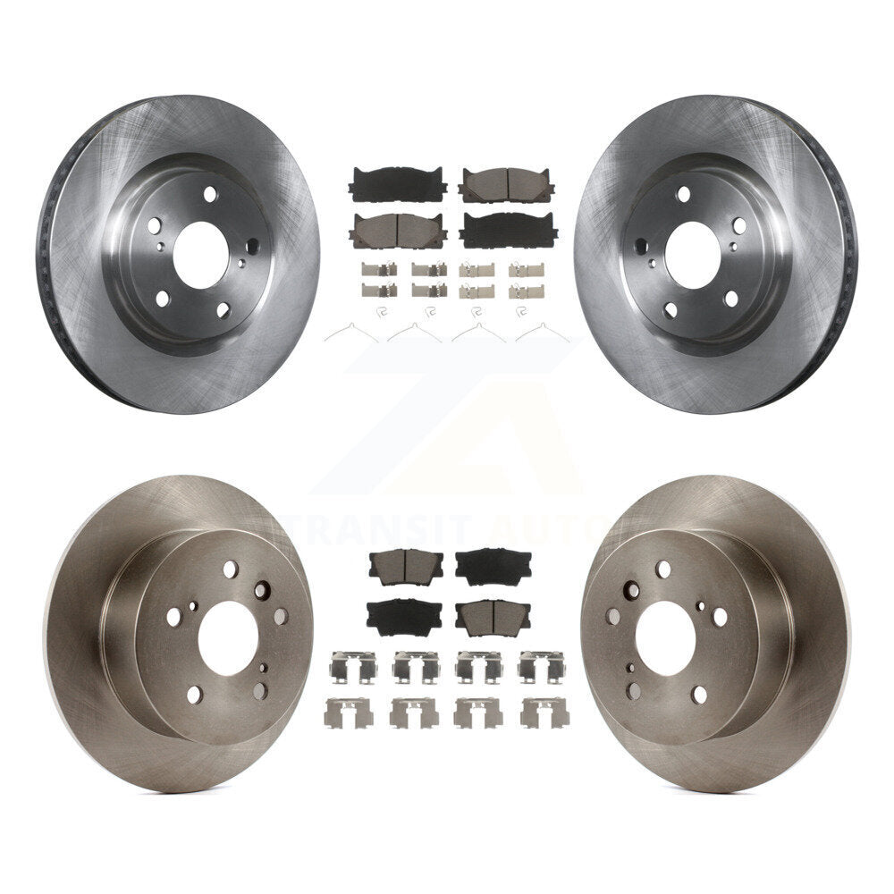 Kit de plaquettes de frein en céramique, Rotors de frein à disque avant et arrière, pour Toyota Camry Lexus ES350 Avalo