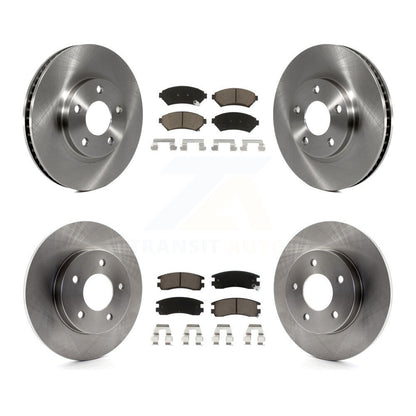 Rotors de frein avant et arrière et Kit de plaquettes en céramique pour Cadillac DeVille Buick Park Avenue