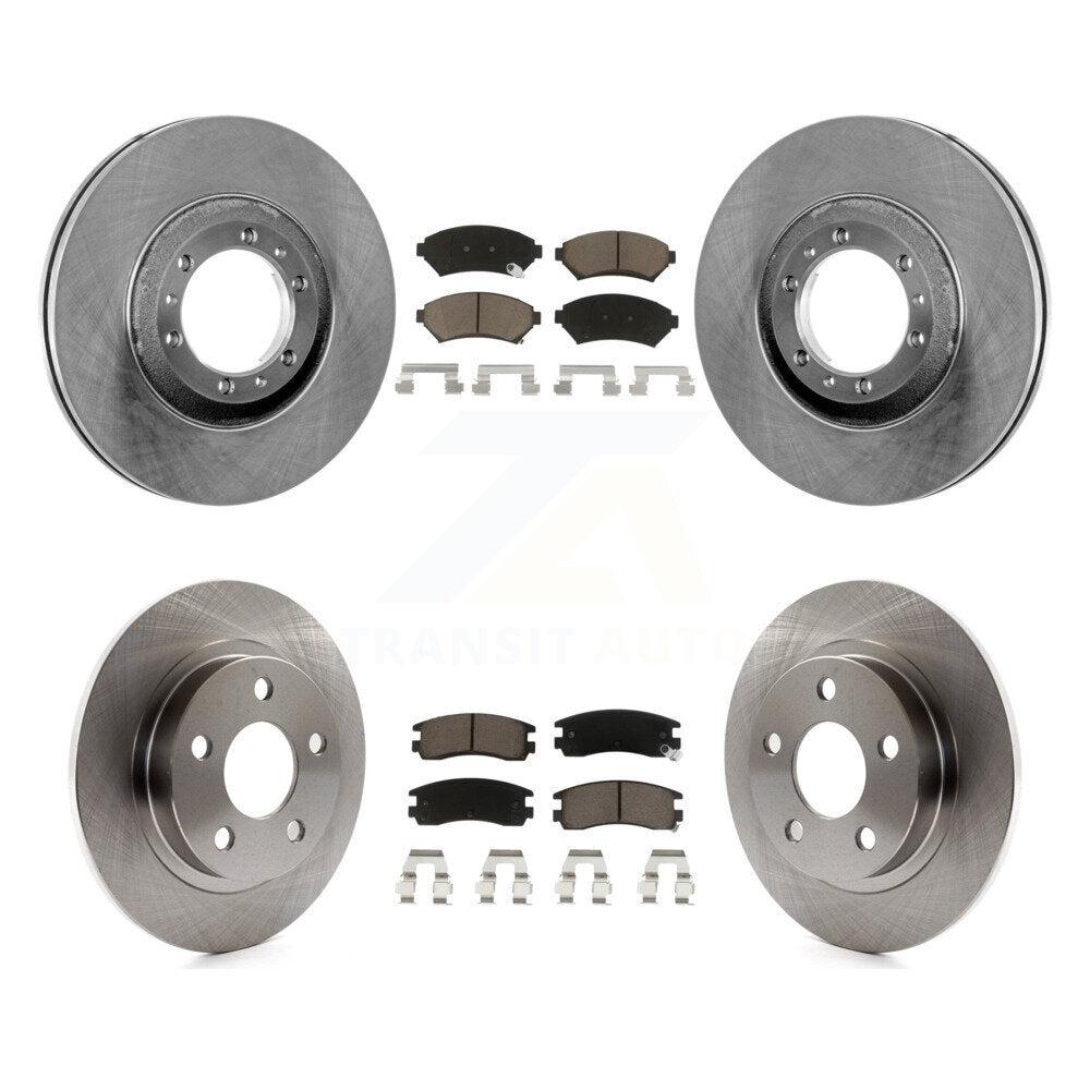 Kit de plaquettes en céramique pour Rotor de frein à disque avant et arrière, pour Buick LeSabre Pontiac Bonnevill