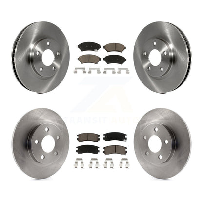 Rotors de frein avant et arrière et Kit de plaquettes en céramique pour Cadillac DeVille Buick Park Avenue