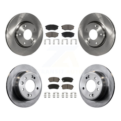 Kit de plaquettes de frein en céramique, Rotors de frein à disque avant et arrière, pour Hyundai Tucson Kia Sportage FW
