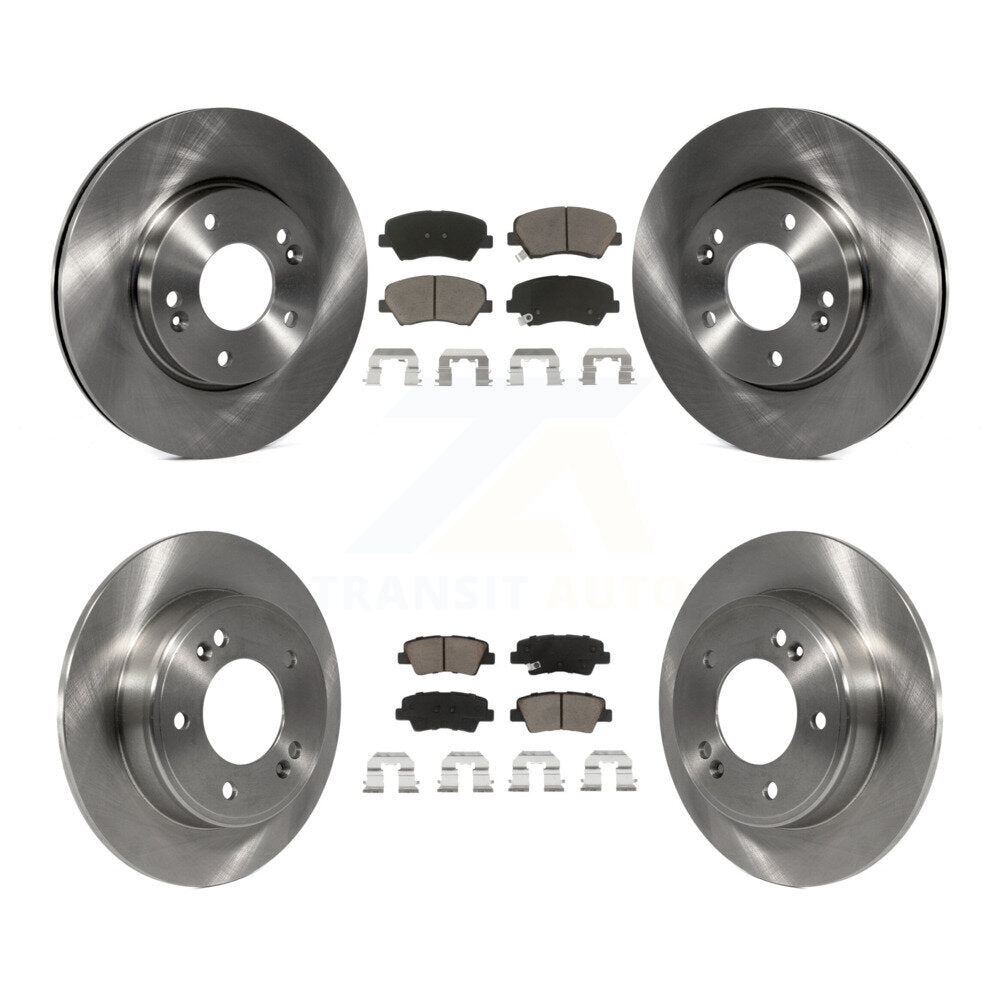 Kit de plaquettes en céramique pour Rotor de frein avant et arrière, pour Hyundai Elantra GT Kia Forte Veloste