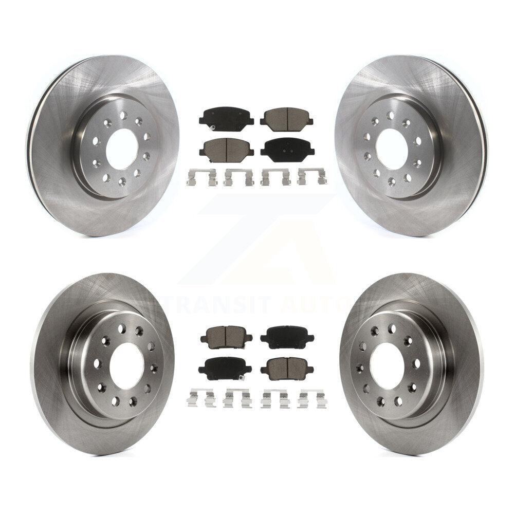 Kit de Rotor de frein avant et arrière et plaquettes en céramique, pour Chevrolet Equinox GMC Terrain Buic
