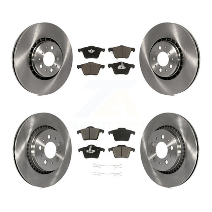 Kit de rotors de frein à disque avant et arrière et plaquettes en céramique pour Volvo XC90 K8C-100873