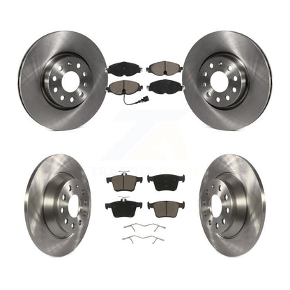 Kit de rotors de frein à disque avant et arrière et plaquettes en céramique pour Audi TT Quattro K8C-10087
