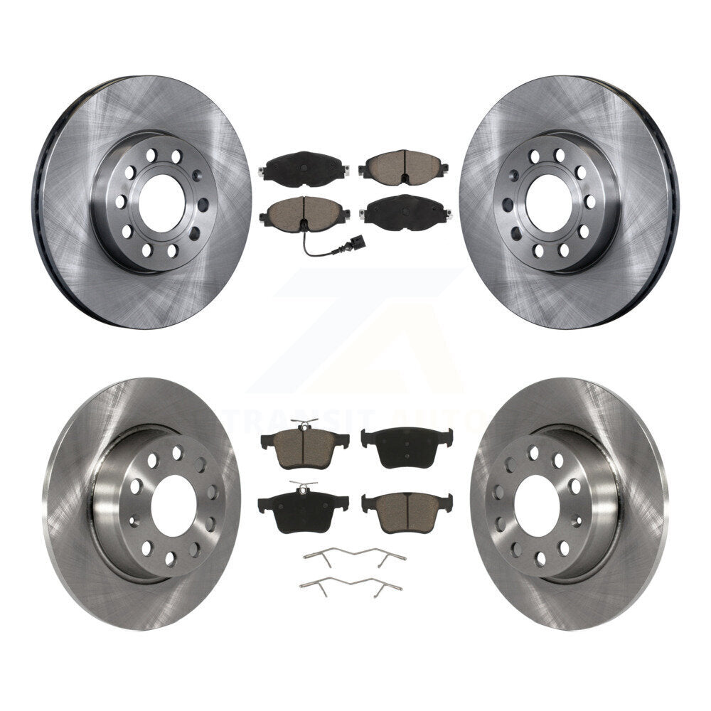 Kit de plaquettes de frein en céramique, Rotors de frein à disque avant et arrière, pour Volkswagen Taos Audi A3 Quattr