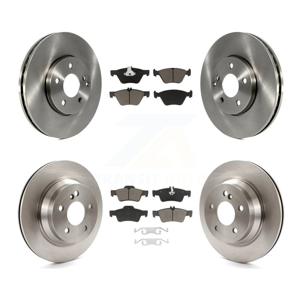 Kit de plaquettes en céramique pour disques de frein avant et arrière, pour Mercedes-Benz E320 avec Roto ventilé