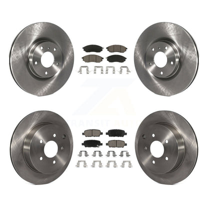 Rotors de frein à disque avant et arrière et Kit de plaquettes en céramique pour Nissan Murano INFINITI QX7