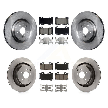 Kit de plaquettes en céramique pour rotor de frein avant et arrière, pour INFINITI G37 09-13 avec frein Brembo
