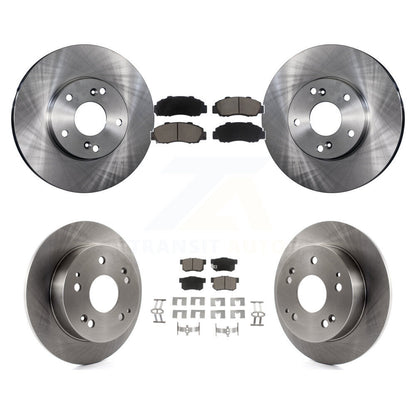 Rotors de frein à disque avant et arrière et kit de plaquettes en céramique pour Honda Accord 3.0 1998 – 2002