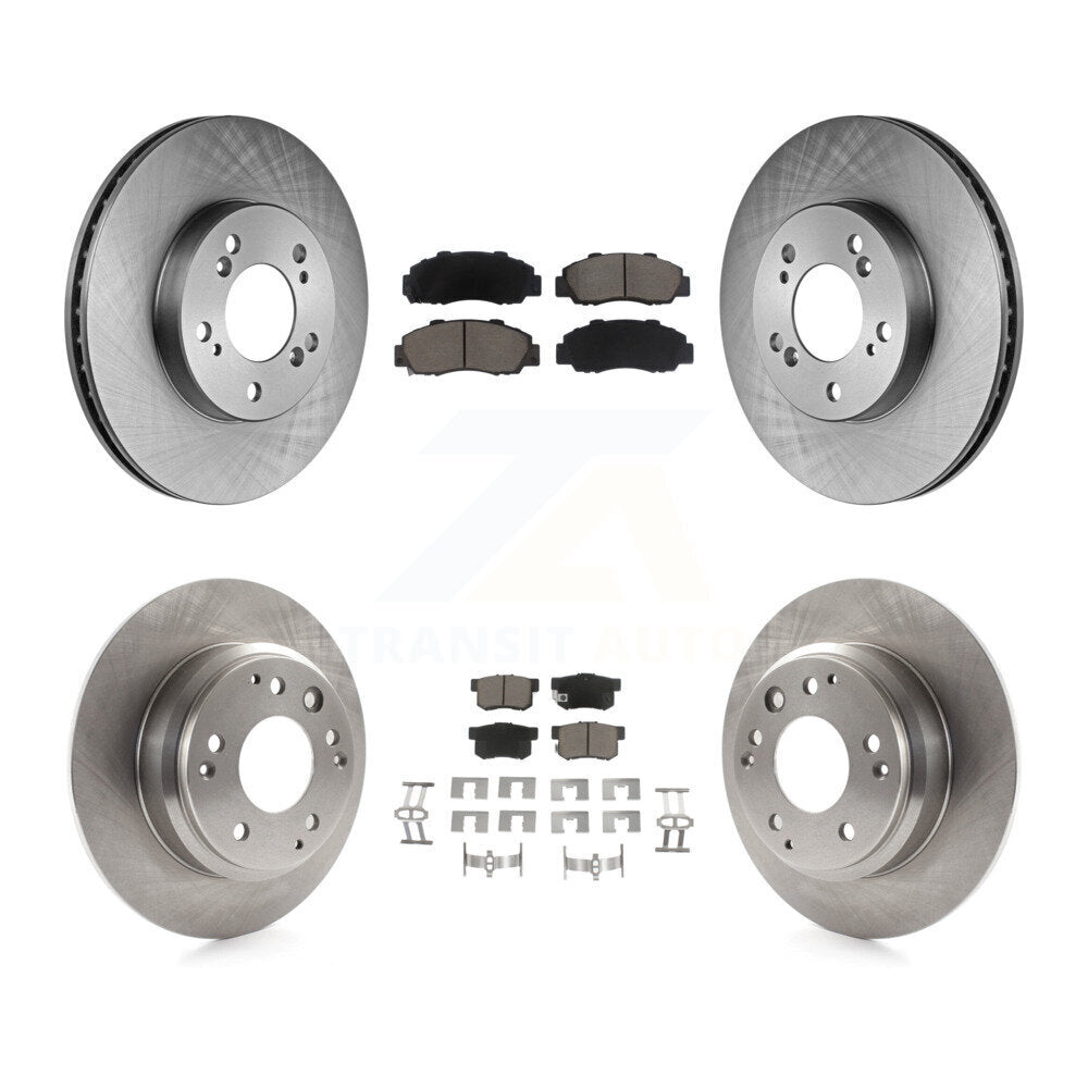 Kit de rotor de frein avant et arrière et plaquettes en céramique, pour Honda Odyssey Acura Legend RL Isuz