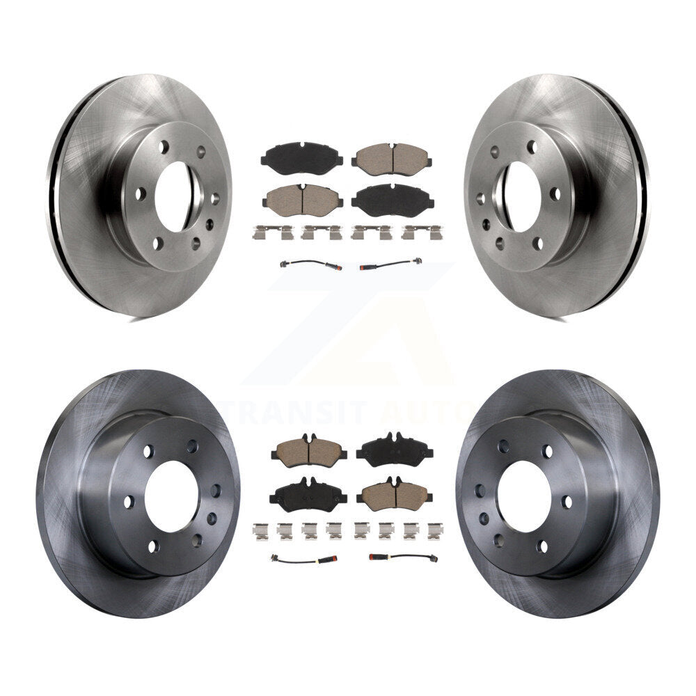 Kit de rotor de frein avant et arrière et plaquettes en céramique pour Sprinter 2500 Mercedes-Benz Dodge
