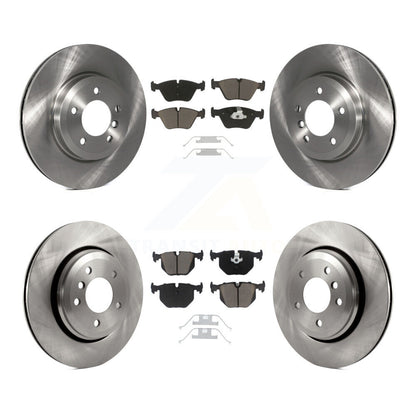 Kit de rotors de frein à disque avant et arrière et plaquettes en céramique, pour BMW 330Ci 330i 330xi