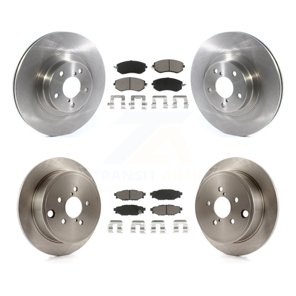 Kit de plaquettes de frein en céramique, Rotors de frein à disque avant et arrière, pour Subaru Impreza Forester Outbac