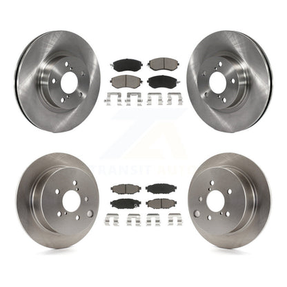 Kit de rotors de frein à disque avant et arrière et plaquettes en céramique pour Subaru Impreza K8C-100917
