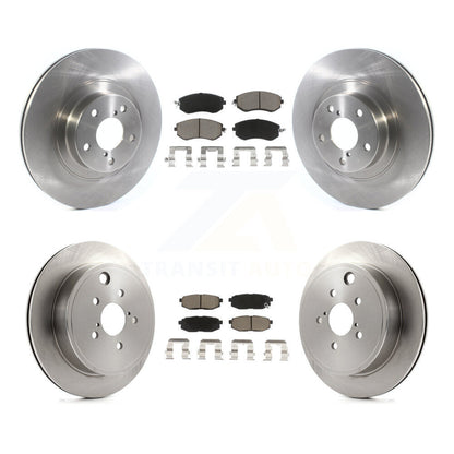 Kit de rotors de frein à disque avant et arrière et plaquettes en céramique, pour Subaru BRZ Toyota 86 GR86