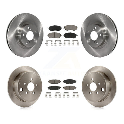 Kit de rotors de frein à disque avant et arrière et plaquettes en céramique pour Subaru Impreza K8C-100925