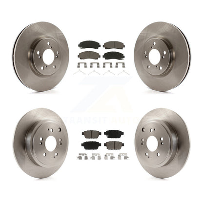 Kit de rotors de frein à disque avant et arrière et plaquettes en céramique pour Honda Ridgeline 2006-2014