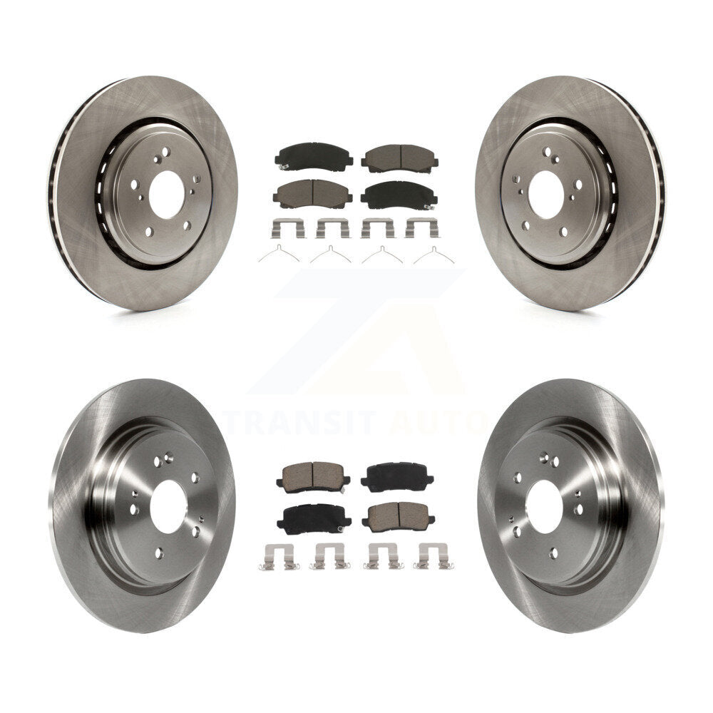 Kit de rotors de frein à disque avant et arrière et plaquettes en céramique pour Acura TLX 2015-2020
