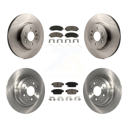 Kit de rotors de frein à disque avant et arrière et plaquettes en céramique pour Acura TL 2009-2014