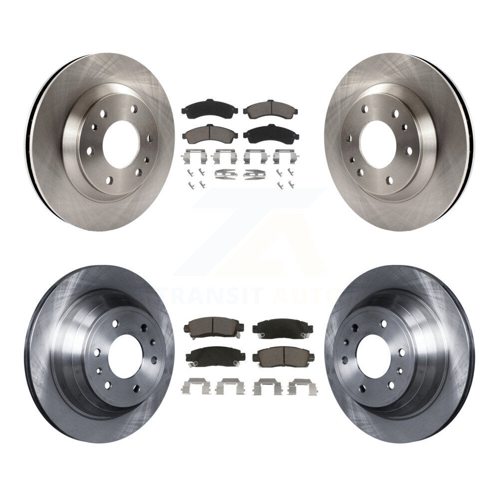 Kit de plaquettes en céramique pour Rotor de frein avant et arrière, pour GMC envoyé Chevrolet Trailblazer Buic
