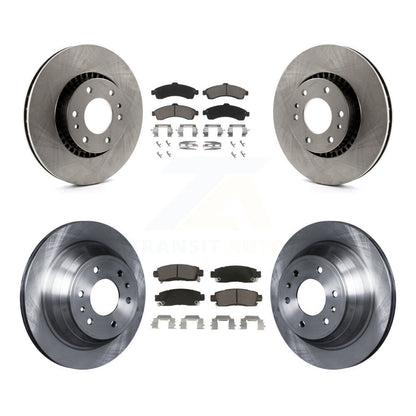 Kit de rotors de frein avant et arrière et plaquettes en céramique, pour Chevrolet GMC Trailblazer Envoy X