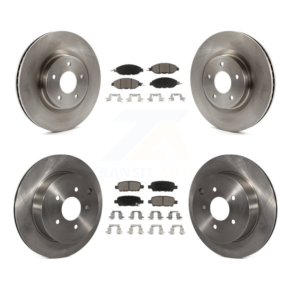 Kit de rotor de frein avant et arrière et plaquettes en céramique, pour Nissan Murano Pathfinder INFINIT