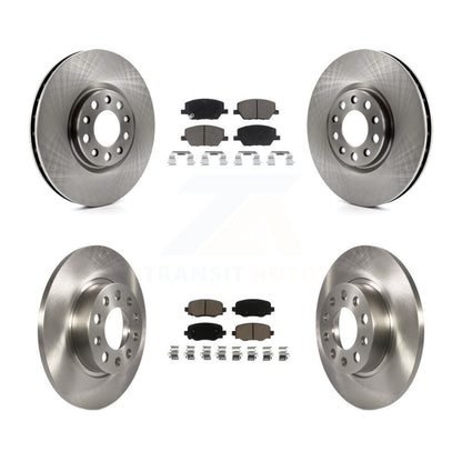 Kit de rotors de frein à disque avant et arrière et plaquettes en céramique pour Jeep Renegade Fiat 500X