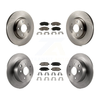 Kit de rotors de frein à disque avant et arrière et plaquettes en céramique pour Nissan Altima K8C-100937