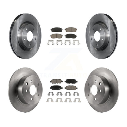 Kit de rotors de frein à disque avant et arrière et plaquettes en céramique pour Nissan Altima K8C-100938