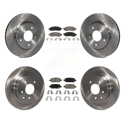 Kit de rotors de frein à disque avant et arrière et plaquettes en céramique pour Nissan LEAF K8C-100940