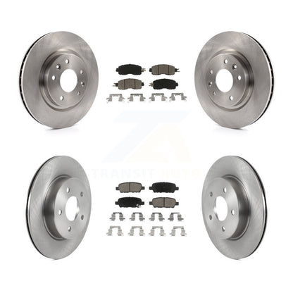 Kit de rotors de frein à disque avant et arrière et plaquettes en céramique pour Nissan LEAF K8C-100943