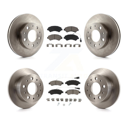 Rotor de frein à disque avant et arrière et Kit de plaquettes en céramique pour Ram ProMaster 2500 3500 150