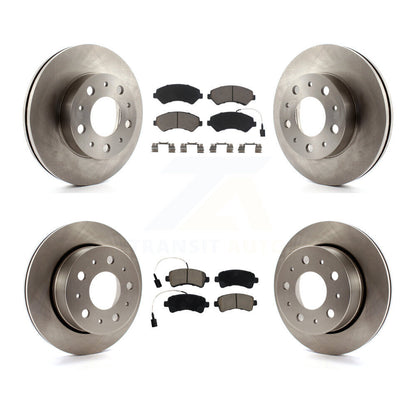 Rotor de frein à disque avant et arrière et Kit de plaquettes en céramique pour Ram ProMaster 2500 3500 150