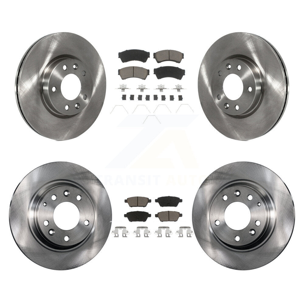 Kit de plaquettes en céramique pour Rotor de frein avant et arrière, pour Ford Fusion Mazda 6 Lincoln MKZ Mila