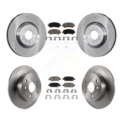 Kit de rotor de frein avant et arrière et plaquettes en céramique pour Nissan Sentra SE-R Spec 2007-2012