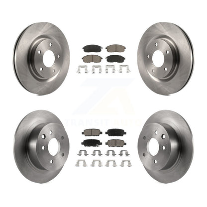 Kit de rotors de frein à disque avant et arrière et plaquettes en céramique pour Nissan Sentra Juke