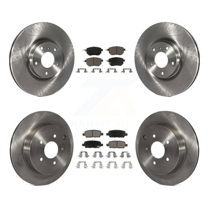Kit de rotors de frein à disque avant et arrière et plaquettes en céramique pour Nissan Murano K8C-100977