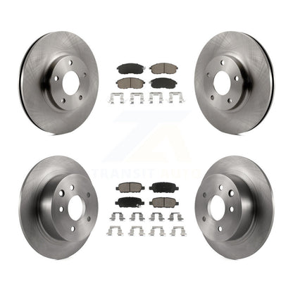 Kit de rotors de frein à disque avant et arrière et plaquettes en céramique pour Nissan Altima K8C-100980